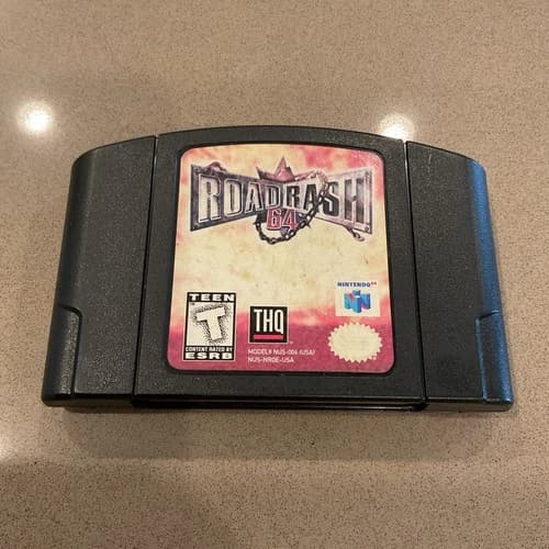 Road Rash 64 (Nintendo 64, 1999) Authentic N64