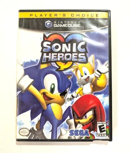 Sonic Heroes Nintendo GameCube 2004 Complete w/ Manual Tested