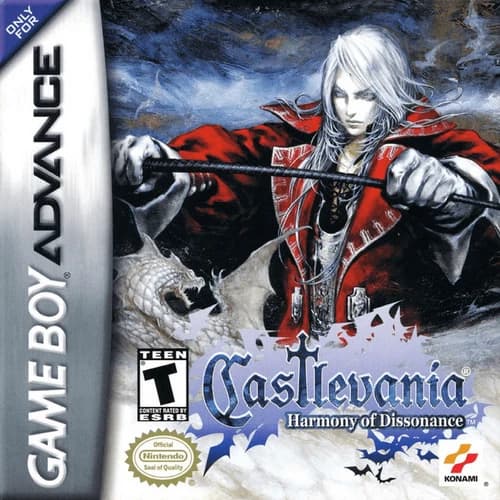 Castlevania Harmony of Dissonance GBA Video Game Gameboy Advance 2002