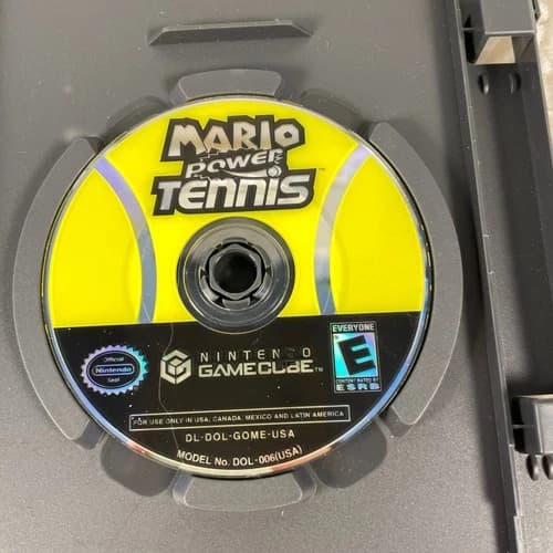 Mario Power Tennis (Nintendo GameCube, 2004) Disc Only Tested