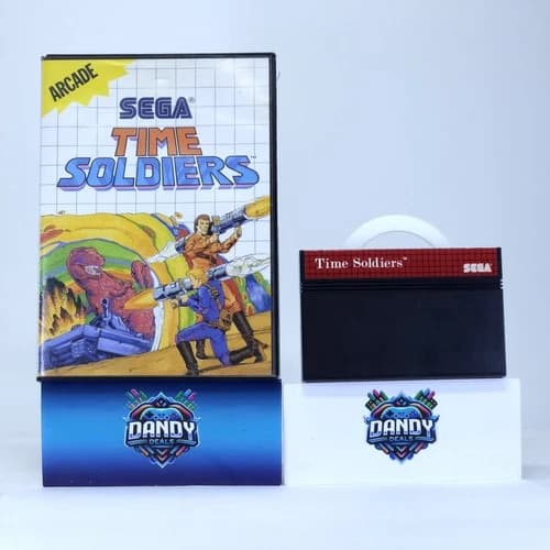 Time Soldiers Authentic, Tested - Sega Master System