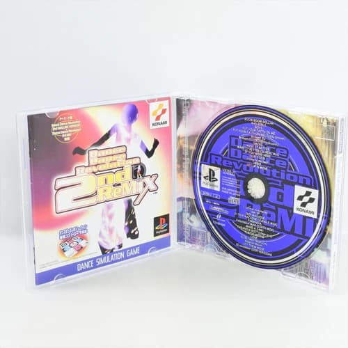 DANCE DANCE REVOLUTION 2nd ReMIX DDR PS1 Playstation ccc For JP System p1