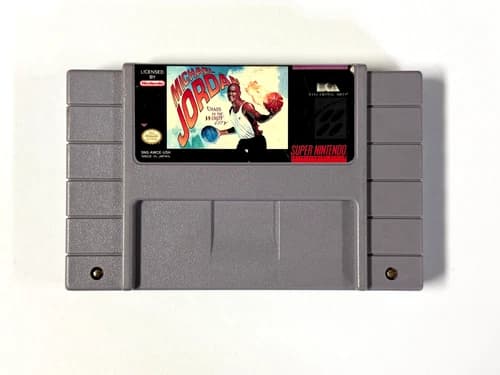 Michael Jordan: Chaos in the Windy City (Super Nintendo SNES, 1994) *Cart Only*
