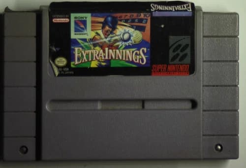 Extra Innings - Super Nintendo (SNES) ***SEE PICTURES*** - Tested