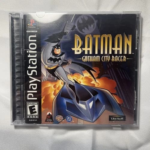 Batman: Gotham City Racer (PlayStation 1 PS1, 2001) Complete CIB With Reg Card