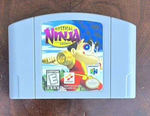 Mystical Ninja Starring Goemon (Nintendo 64, 1998) N64 Cartridge Only Tested