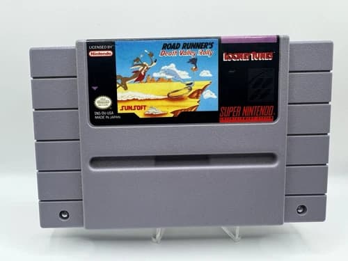 Road Runner's Death Valley Rally SNES(Super Nintendo Entertainment) Authentic