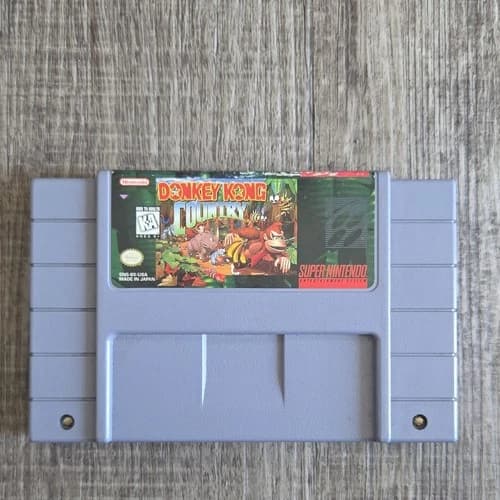 Nintendo Donkey Kong Country Nintendo SNES Game Cartridge NTSC-U/C