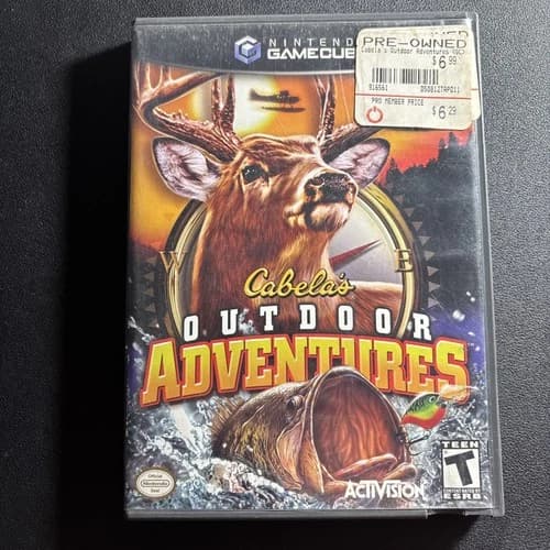 Cabela's Outdoor Adventures (Nintendo GameCube, 2005) - CIB - TESTED!