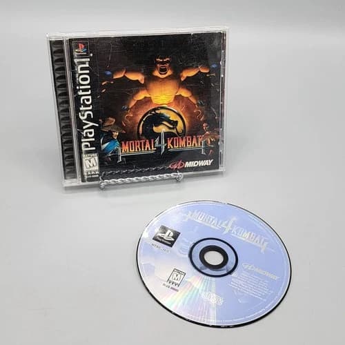 Mortal Kombat 4 (Sony PlayStation 1, 1997) PS1 - Complete - Tested