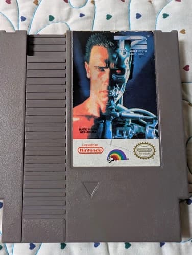 Terminator T2: Judgment Day ( Nintendo NES 1991) Cartridge Only Tested