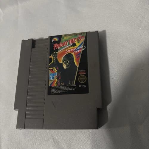 Friday the 13th Nintendo Entertainment System NES Authentic Cartridge Only