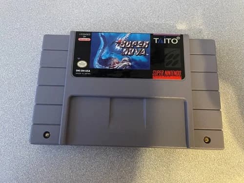 Snes Super Nintendo Super Nova game ( free ship to Canada )