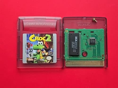 Croc 2 Game Boy Color Nintendo GBC Authentic Cleaned Tested