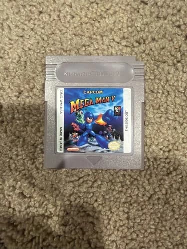 Mega Man v Nintendo Gameboy Cartridge Tested Working Authentic