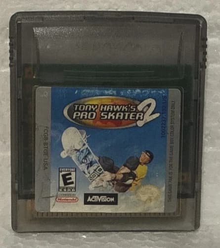 Tony Hawk's Pro Skater 2 (Nintendo Game Boy Color, 2000)