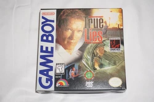 True Lies (Game Boy Gameboy) Complete in Box w/ Reg CIB