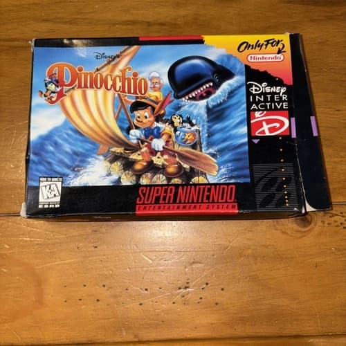 Disney's Pinocchio (Super Nintendo Entertainment System, 1996)
