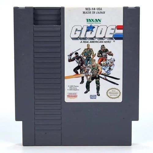 GI JOE A REAL AMERICAN HERO - Nintendo NES - Game Only