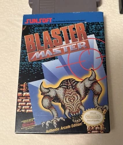 Blaster Master - (Nintendo NES Video Game, 1988) Complete In Box CIB - Amazing!