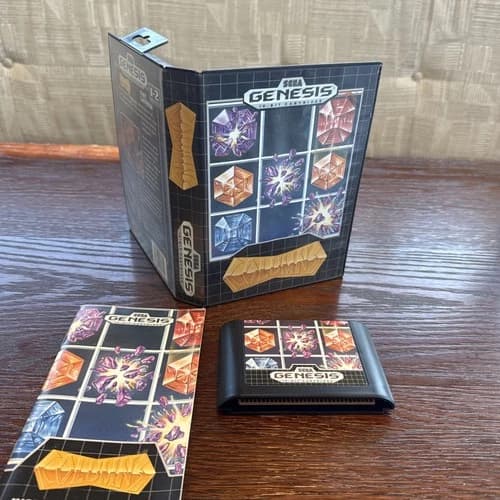 Columns (Sega Genesis) CIB - Complete with Box and Manual