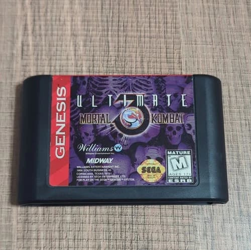 Ultimate Mortal Kombat 3 (Sega Genesis, Williams) Fighting NTSC-U/C