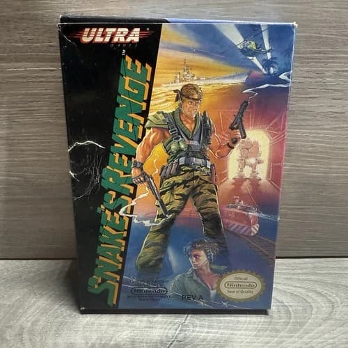 Snake's Revenge (Nintendo Entertainment System, 1990) CIB Tested Working