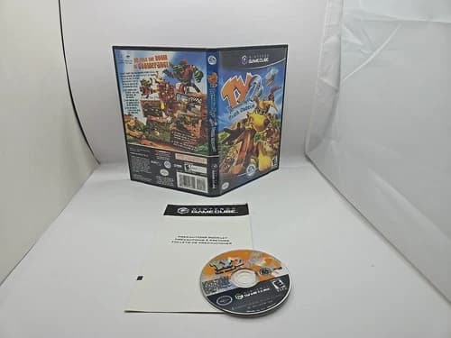 Ty the Tasmanian Tiger 2 Bush Rescue Nintendo GameCube Tested NoManual Free Ship
