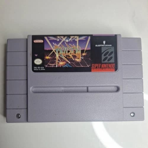 Raiden Trad (Super Nintendo SNES, 1991) Tested Working