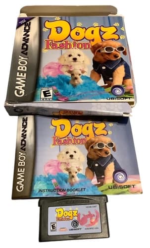Dogz Fashion - Nintendo Gameboy Advance (GBA) - USED with box and manual