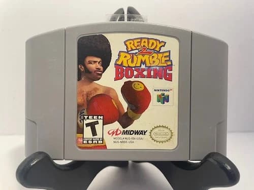 Ready 2 Rumble Boxing (Nintendo N64) Authentic Cleaned Tested Working