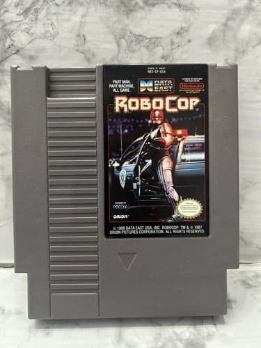 RoboCop (Nintendo NES) – Original Data East Cartridge | Authentic