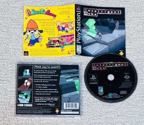 Intelligent Qube I.Q. (Sony PlayStation 1, PS1) - Complete CIB - Black Label