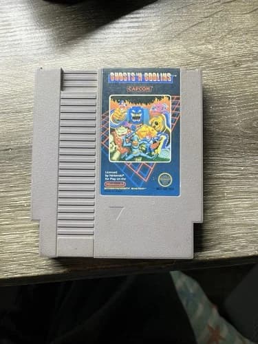 Ghosts ’n Goblins (NES) – Tested Working – Authentic Nintendo Cartridge – Fast