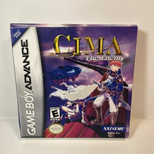 CIMA: The Enemy (GameBoy Advance, 2003) Authentic CIB Complete w/ Manual