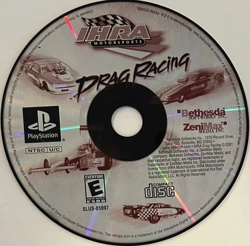 IHRA Motorsports Drag Racing (PlayStation 1, PS1) DISC ONLY | NO TRACKING | M104