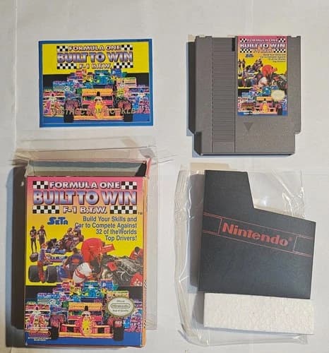 Formula 1 Built To Win F1 B.T.W. (CIB) NES