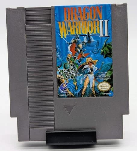 Dragon Warrior 2 Nintendo NES Game Cartridge Authentic