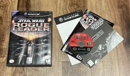Star Wars: Rogue Leader -- Rogue Squadron II (Nintendo GameCube, 2001) Complete