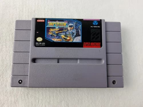 Imperium (Super Nintendo SNES, 1992) Authentic Vic Tokai Game Cartridge TESTED