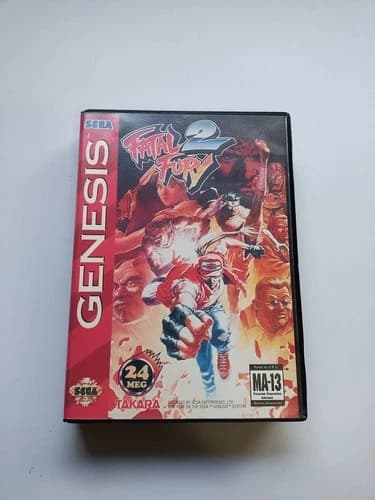 Fatal Fury 2 (Sega Genesis, 1994) CIB Complete