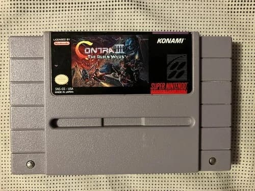 Contra III: The Alien Wars (Super Nintendo SNES) **Cart Only - Tested**