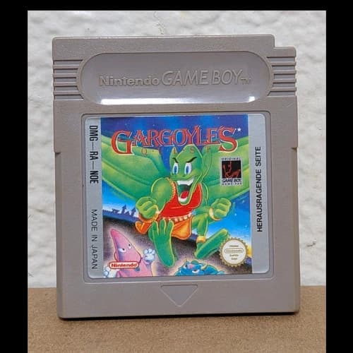 Gargoyle's Quest Nintendo Game Boy Cartridge