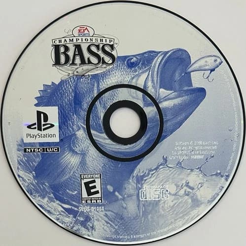 Championship Bass (Sony PlayStation 1, PS1) DISC ONLY | NO TRACKING | M66