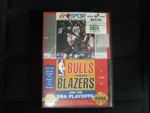 Bulls vs. Blazers and the NBA Playoffs (Sega Genesis, 1993)