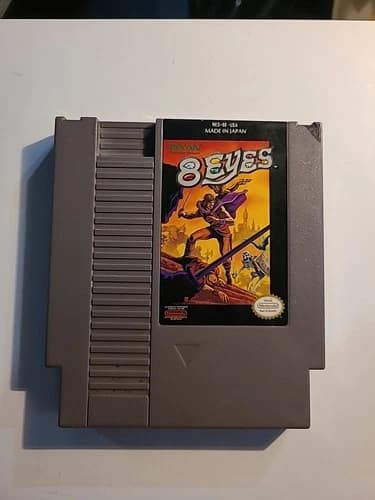 8 Eyes (Nintendo Entertainment System, 1990) Authentic & Tested