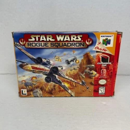 Star Wars Rogue Squadron (Nintendo 64 N64, 1998)