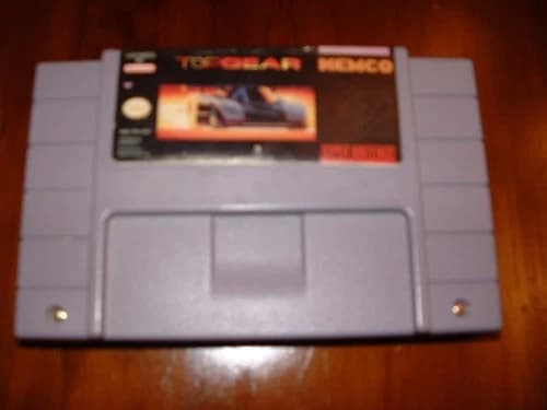 Top Gear Super Nintendo SNES EX Cond