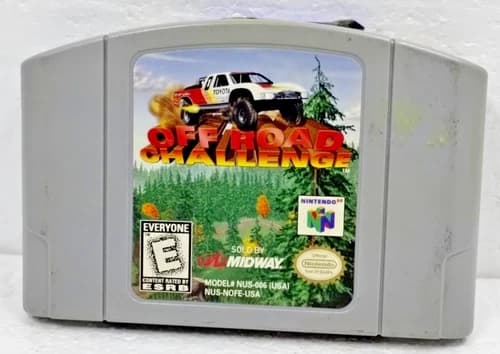 Off Road Challenge N64 Nintendo 64 (1998) Authentic Cartridge Only Blockbuster