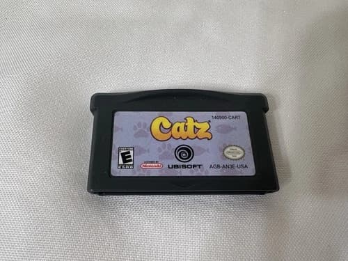 Catz Nintendo Gameboy Advanced Game GBA Ubisoft Cartridge Tested Working